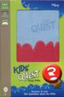 Image for NIrV, Kids&#39; Quest Study Bible, Imitation Leather, Pink/Blue : Real Questions, Real Answers