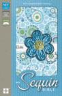Image for NIV, Sequin Bible, Leathersoft, Blue