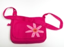Image for Faithgirlz Messenger Bag Bible Cover for Girls, Adjustable Shoulder Strap, Canvas, Pink, Medium