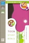 Image for NIV, Teen Study Bible, Compact, Leathersoft, Pink/Brown