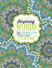Image for Inspiring Words Coloring Book : 30 Verses from the Bible You Can Color