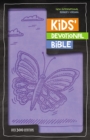 Image for NIrV, Kids&#39; Devotional Bible, Leathersoft, Lavender