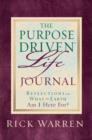 Image for The Purpose Driven Life Journal