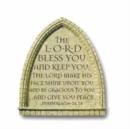 Image for Lord Bless You and Keep You Standing Resin Plaque