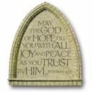 Image for God of Hope Standing Resin Plaque