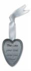 Image for The Lord Your God Mini Pewter Heart
