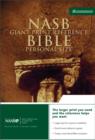 Image for The NASB, Reference Bible, Giant Print, Personal Size, Bonded Leather, Burgundy, Red Letter Edition