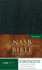 Image for NASB, Reference Bible, Giant Print, Personal Size, Leather-Look, Black, Thumb Indexed