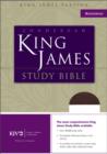 Image for KJV Zondervan Study Bible, Bonded Leather, Burgundy, Indexed, Red Letter Edition