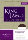 Image for KJV Zondervan Study Bible, Bonded Leather, Black, Indexed, Red Letter Edition