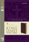 Image for KJV Zondervan Study Bible, Large Print, Bonded Leather, Burgundy
