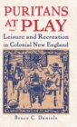Image for Puritans At Play : Leisure and Recreation in Early New England