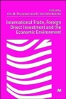 Image for International Trade, Foreign Direct Investment, and the Economic Environment