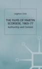 Image for The Films of Martin Scorsese, 1963-77