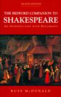 Image for Bedford Companion to Shakespeare