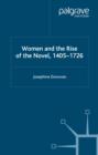 Image for Women and the rise of the novel, 1405-1737