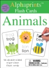 Image for Alphaprints: Wipe Clean Flash Cards Animals