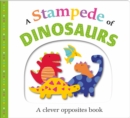 Image for Picture Fit Board Books: A Stampede of Dinosaurs : A Clever Opposites Book