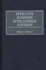 Image for Effective business intelligence systems