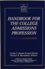 Image for Handbook for the college admissions profession