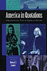 Image for America in quotations: a kaleidoscopic view of American history