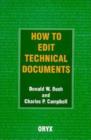 Image for How to edit technical documents