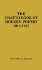 Image for The Chatto Book of Modern Poetry, 1915-1955.