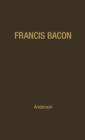 Image for Francis Bacon: His Career and His Thought.