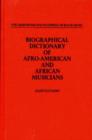 Image for Biographical Dictionary of Afro-American and African Musicians