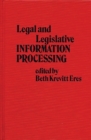 Image for Legal and Legislative Information Processing