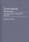 Image for Transnational Terrorism : A Chronology of Events, 1968-1979
