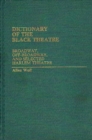 Image for Dictionary of the Black Theatre