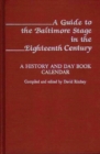 Image for A Guide to the Baltimore Stage in the Eighteenth Century