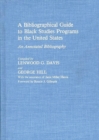 Image for A Bibliographical Guide to Black Studies Programs in the United States