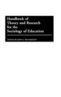 Image for Handbook of Theory and Research for the Sociology of Education
