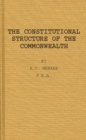Image for The Constitutional Structure of the Commonwealth.