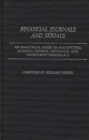 Image for Financial Journals and Serials