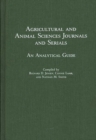 Image for Agricultural and Animal Sciences Journals and Serials