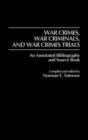 Image for War Crimes, War Criminals, and War Crimes Trials