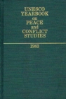 Image for Unesco Yearbook on Peace and Conflict Studies 1983