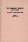 Image for The German Stage, 1767-1890