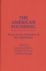 Image for The American Founding : Essays on the Formation of the Constitution