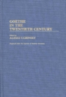 Image for Goethe in the Twentieth Century