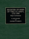 Image for Register of Ships of the U.S. Navy, 1775-1990 : Major Combatants