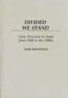 Image for Divided We Stand : Class Structure in Israel from 1948 to the 1980s