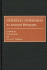 Image for Hypertext/Hypermedia : An Annotated Bibliography