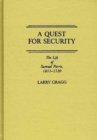 Image for A Quest for Security