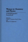 Image for Women in Chemistry and Physics