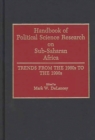 Image for Handbook of Political Science Research on Sub-Saharan Africa