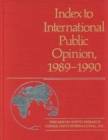 Image for Index to International Public Opinion, 1989-1990